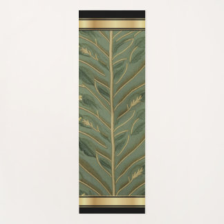 Persian: Green/Gold - Yoga Mat