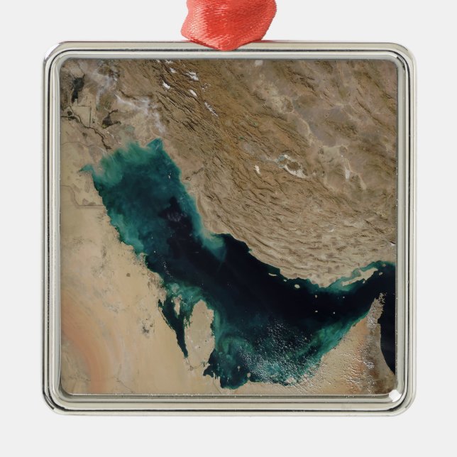 Persian Gulf Metal Tree Decoration (Front)