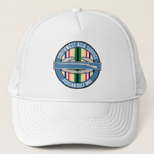 Persian Gulf War CIB Trucker Hat