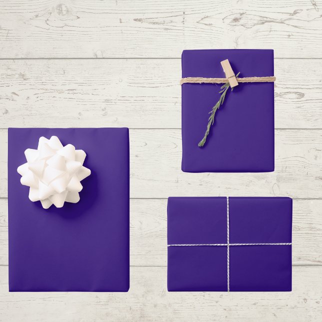Persian Indigo Solid Colour Wrapping Paper Sheet (Creator Uploaded)