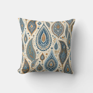 Persian Jewel Blue Cushion