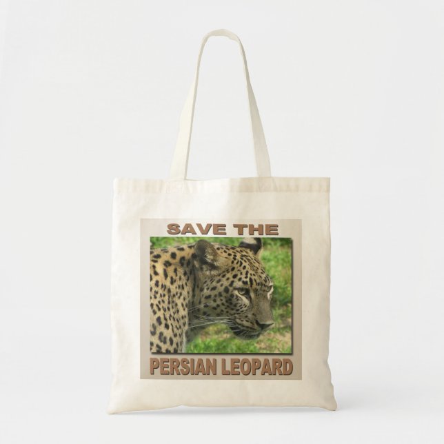 Persian Leopard Tote Bag (Front)