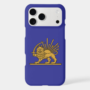 Persian Lion and Sun Emblem iPhone Case