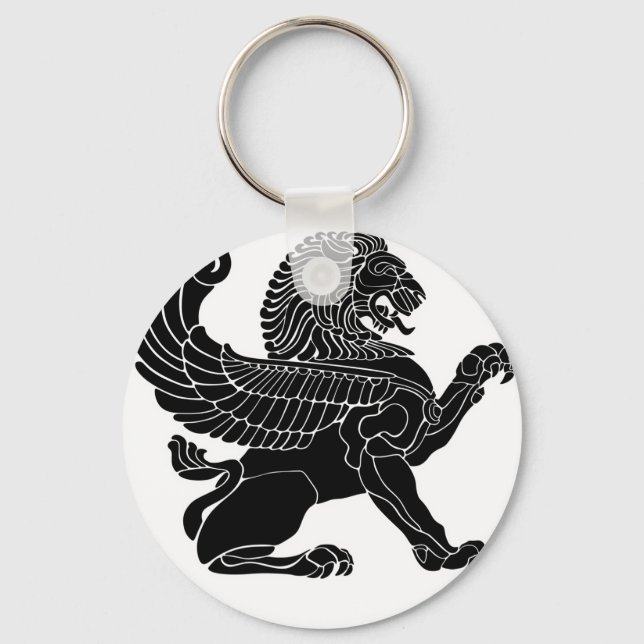 persian lion key ring (Front)