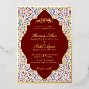 Persian Mihrab Artistic Islamic Wedding