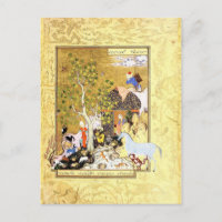 Persian Miniature: Yusuf tends his flocks