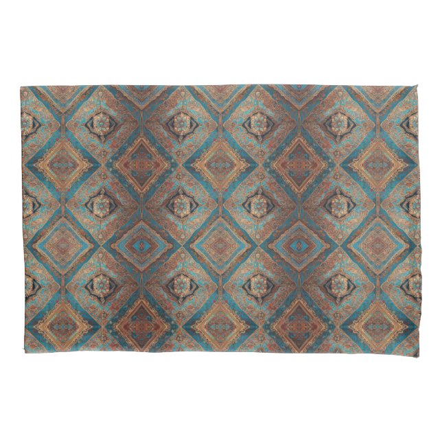 Persian Modern Beautiful Old Pattern Collection Pillowcase (Front)