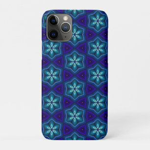 Persian Mosaic Tile with 3D Flower Pattern iPhone 11 Pro Case