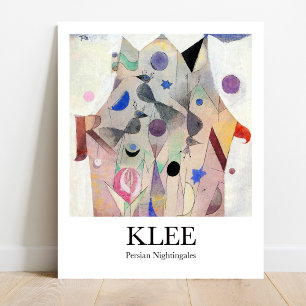 Persian Nightingales by Paul Klee Poster