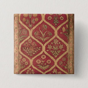 Persian or Turkish carpet, 16th/17th century (wool 15 Cm Square Badge