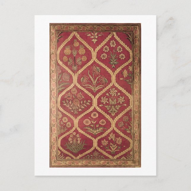 Persian or Turkish carpet, 16th/17th century (wool Postcard (Front)