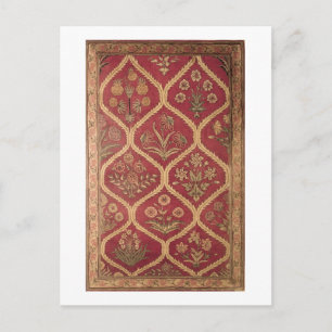 Persian or Turkish carpet, 16th/17th century (wool Postcard