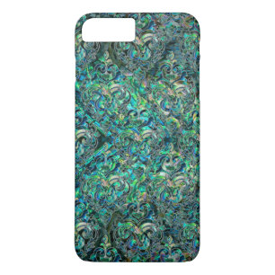 Persian Oriental pattern abalone and silver iPhone 8 Plus/7 Plus Case