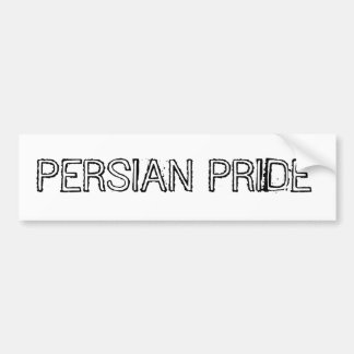 PERSIAN PRIDE BUMPER STICKER