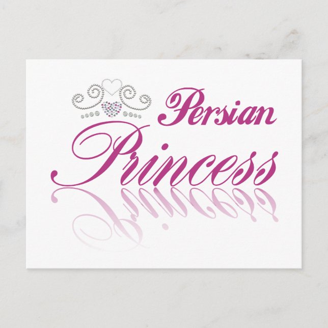 Persian Princess Postcard (Front)