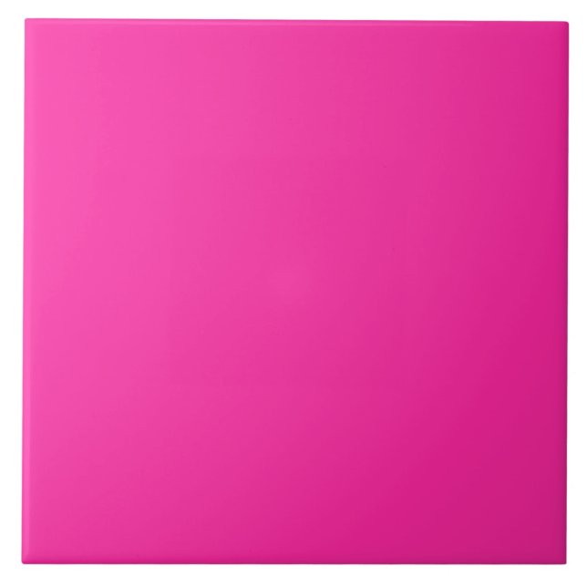 Persian Rose Hot Pink tile (Front)