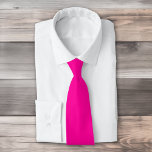 Persian Rose solid deep pink Tie<br><div class="desc">Persian Rose solid deep pink colour design.</div>
