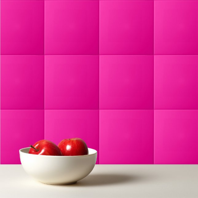 Persian Rose solid deep pink Tile (Creator Uploaded)