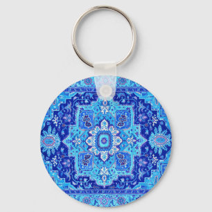 PERSIAN RUG - Blue Key Ring