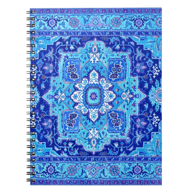 PERSIAN RUG - Blue Notebook (Front)