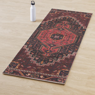 Persian Rug Eastern Accent Vintage Turkish Retro Yoga Mat