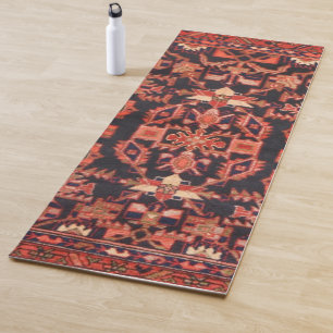 Persian Rug Eastern Accent Vintage Turkish Retro Yoga Mat