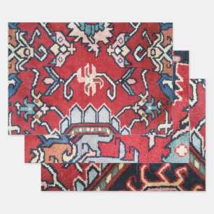Persian Rug Photo Wrapping Paper Sheet