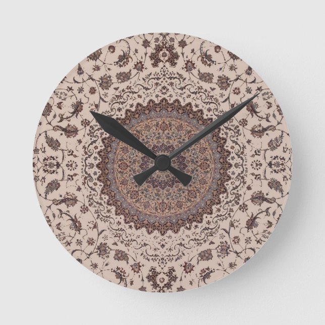 Persian Rug Wall Clocks (Front)