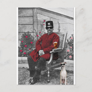 Persian shah from Qajar - Iran Postcard