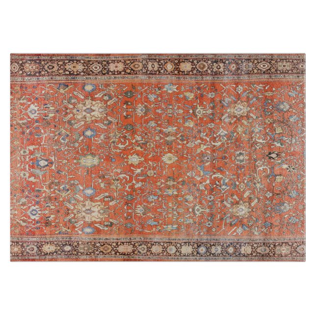  Persian Silk Rug Print Cutting Board (Front)