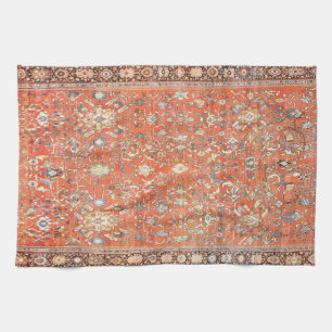 Persian Silk Rug Print Tea Towel
