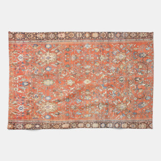 Persian Silk Rug Print Tea Towel