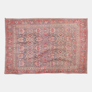 Persian Silk Rug Print Tea Towel