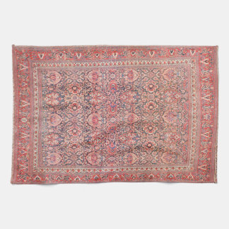 Persian Silk Rug Print Tea Towel