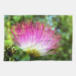 Persian Silk Tree Flower Tea Towels