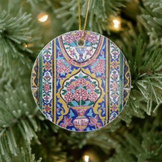 Persian Tiles Ceramic Tree Decoration