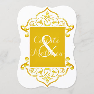 Persian Turkish Arabian Moroccan Wedding or Party Invitation
