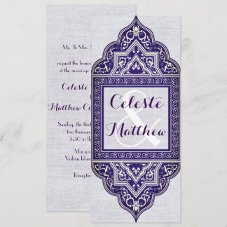 Persian Turkish Arabian Moroccan Wedding or Party Invitation