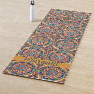 Persian Turkish Arabic Indian Rug Designer Style Yoga Mat