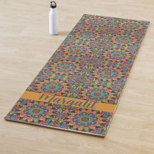 Persian Turkish Arabic Indian Rug Designer Style Yoga Mat