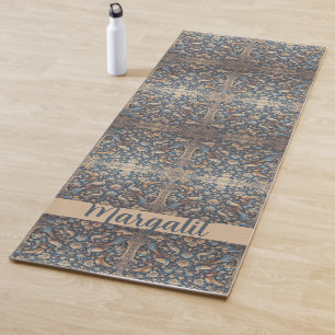 Persian Turkish Arabic Indian Rug Designer Style Yoga Mat