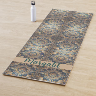 Persian Turkish Arabic Indian Rug Designer Style Yoga Mat