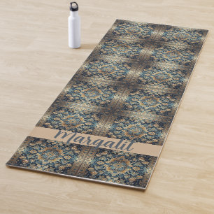 Persian Turkish Arabic Indian Rug Designer Style Yoga Mat
