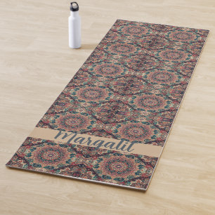 Persian Turkish Arabic Indian Rug Designer Style Yoga Mat