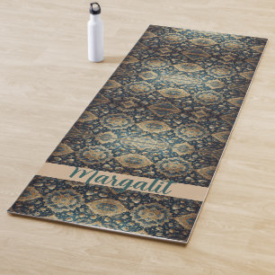 Persian Turkish Arabic Indian Rug Designer Style Yoga Mat