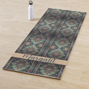 Persian Turkish Arabic Indian Rug Designer Style Yoga Mat