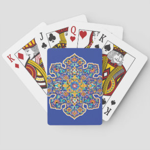 Persian Turquoise Playing Cards