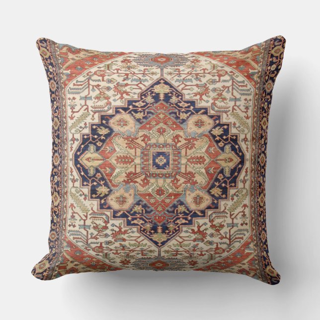 PERSIAN VINTAGE ORIENTAL DESIGN CUSHION (Front)