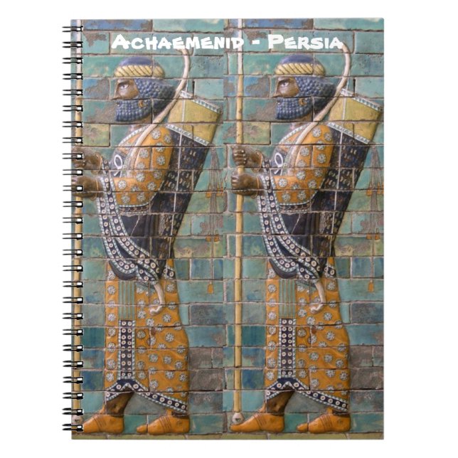Persian Warrior Notebook (Front)