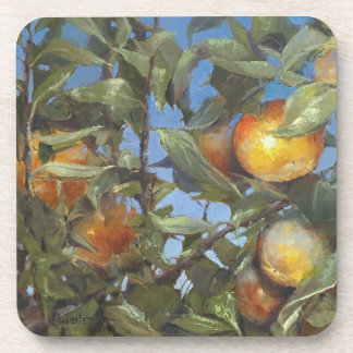 Persimmon Fruit Tree Beautiful Original Artwork Coaster